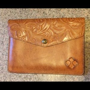 Patricia Nash Leather Wallet Pouch Clutch